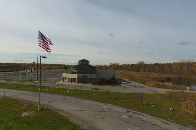Front End of Building Storage of America on Range Road.