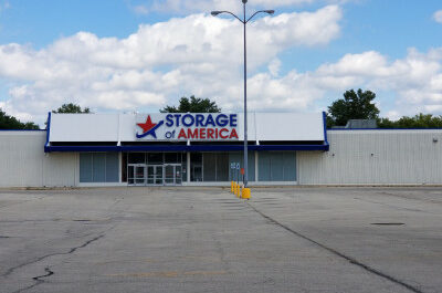 Broadway parking lot.