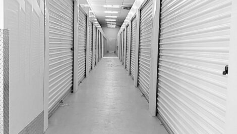 Indoor climate controlled units at Storage of America on Dort Highway.