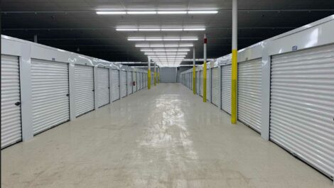 Self storage at Storage of America on Gratiot Road.