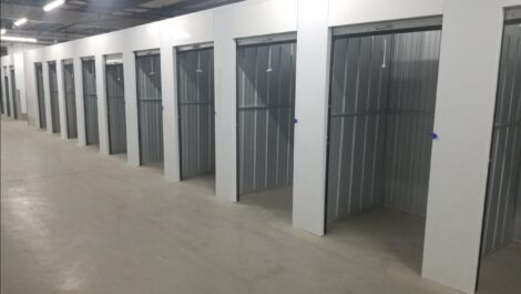 Small units at Storage of America on Kitridge Road.